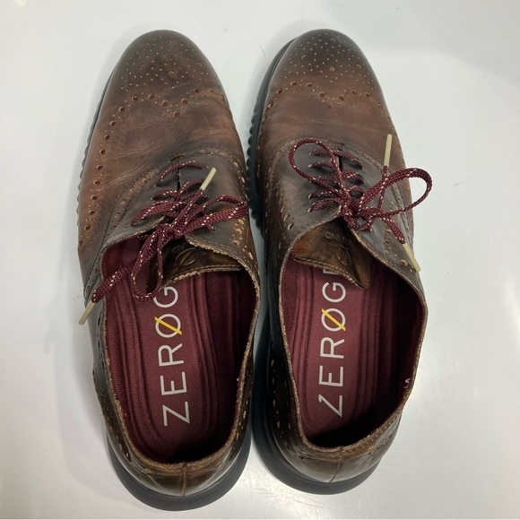 Cole Haan Zerogrand leather wingtip Oxford shoes size 9 - Picture 4 of 7